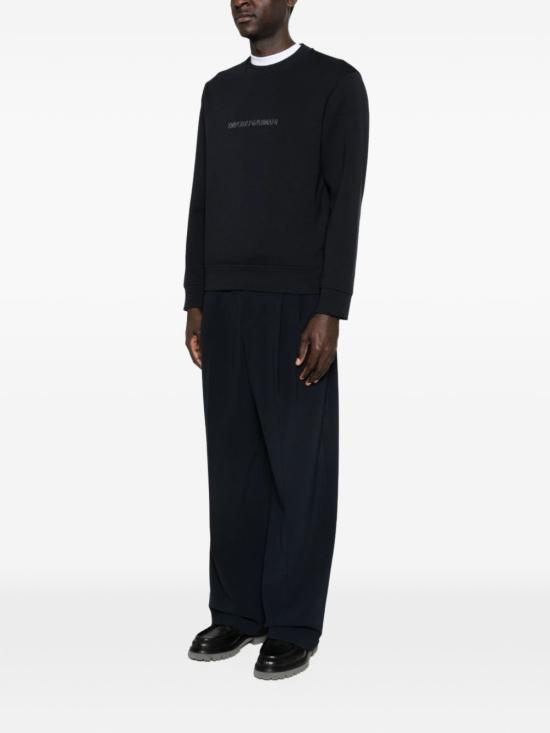 26FW 엠포리오 아르마니 긴팔 티셔츠 EM004541 AF10013MB563 NAVY - EMPORIO ARMANI