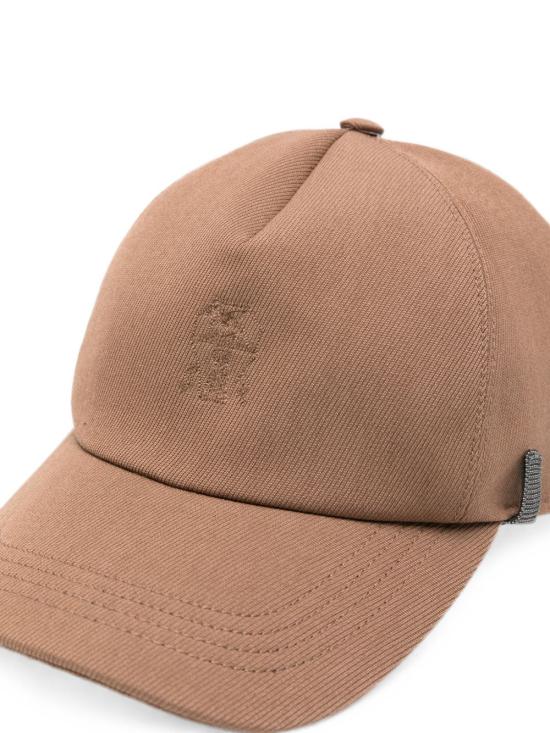 26FW 브루넬로 쿠치넬리 볼캡 MCAP90230P C832 BROWN - BRUNELLO CUCINELLI