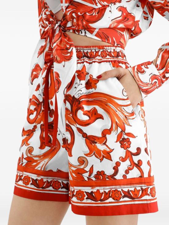 26FW 돌체앤가바나 숏팬츠 FTDJVT GDDRDS9000 ORANGE - DOLCE & GABBANA