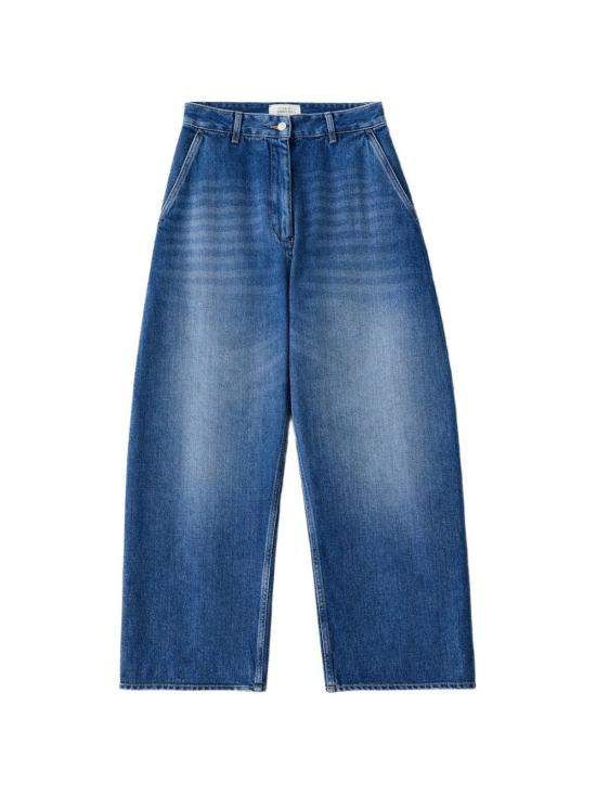 26FW 스튜디오 니콜슨 데님 팬츠 CHALCOSNW 1417WORNWASHINDIGO NAVY