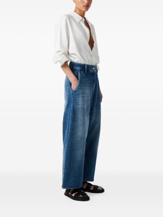 26FW 스튜디오 니콜슨 데님 팬츠 CHALCOSNW 1417WORNWASHINDIGO NAVY - STUDIO NICHOLSON