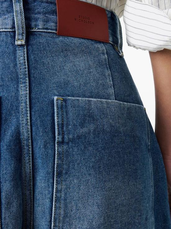 26FW 스튜디오 니콜슨 데님 팬츠 CHALCOSNW 1417WORNWASHINDIGO NAVY - STUDIO NICHOLSON