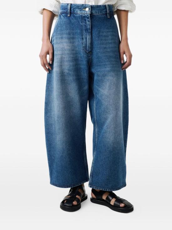 26FW 스튜디오 니콜슨 데님 팬츠 CHALCOSNW 1417WORNWASHINDIGO NAVY - STUDIO NICHOLSON