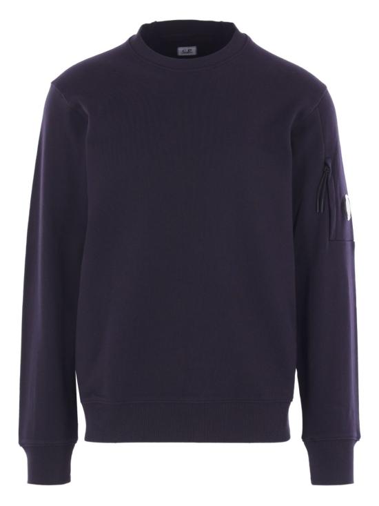26FW 씨피 컴퍼니 다이애그널 레이즈드 플리스 스웨트셔츠 RCCMSS713A 005086W888 NAVY