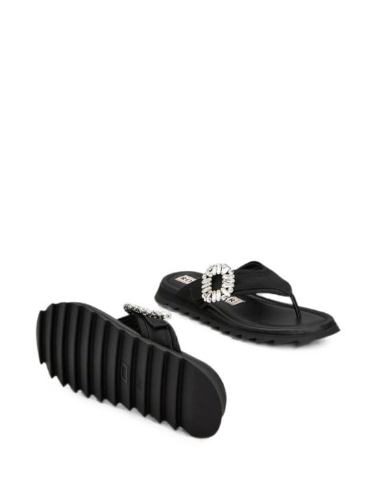 26FW 로저비비에 뮬/슬리퍼 RVW83245880 RS0B999 BLACK - ROGER VIVIER