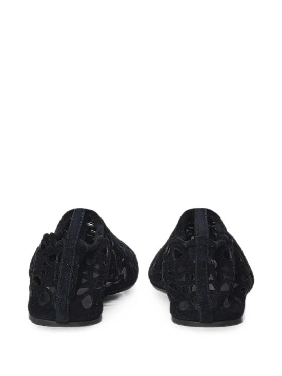 26FW 알라이아 플랫 슈즈 AA3A1039I236 999 BLACK - ALAIA