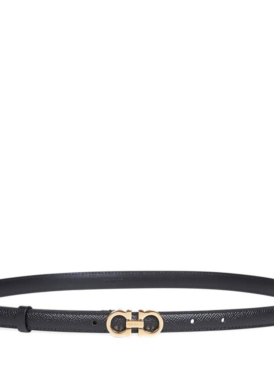 26FW 살바토레 페라가모 간치니 벨트 23B224 675180193 BLACK - SALVATORE FERRAGAMO