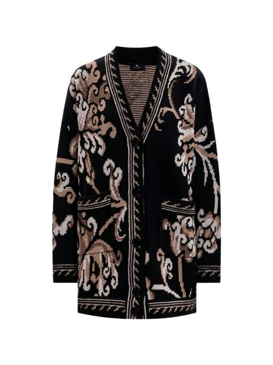 26FW 에트로 가디건 WRKE0159 AQ12UN0000 BLACK