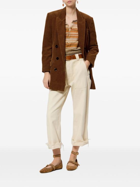 26FW 이자벨마랑에뚜왈 라스마 코듀로이 재킷 VE0686FA D3G02E 50CA CAMEL - ISABEL MARANT ETOILE