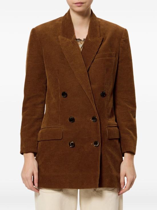 26FW 이자벨마랑에뚜왈 라스마 코듀로이 재킷 VE0686FA D3G02E 50CA CAMEL - ISABEL MARANT ETOILE