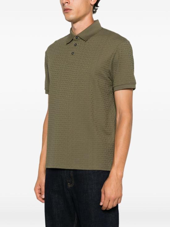26FW 엠포리오 아르마니 폴로 티셔츠 EM004595 AF10762F7198 GREEN - EMPORIO ARMANI