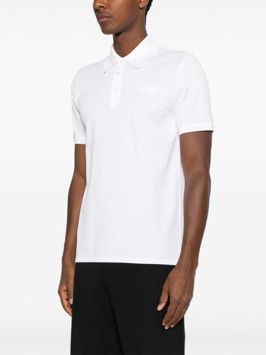 26FW 지방시 폴로 티셔츠 BML00G3YTX 100 WHITE - GIVENCHY