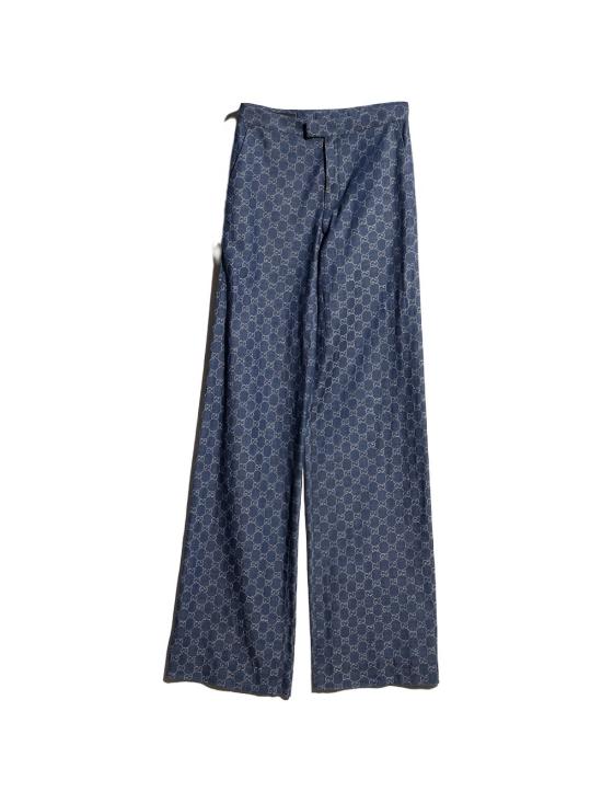 26FW 구찌 스트레이트 팬츠 875442 XDDG34011 NAVY