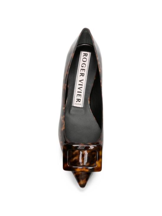 26FW 로저비비에 플랫 슈즈 RVW57539530 VIZS611 BROWN - ROGER VIVIER