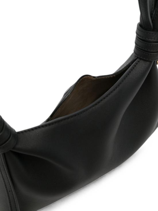 26FW 로에베 미니 스카프 가죽 숄더백 ABNYUNN X011100 BLACK - LOEWE