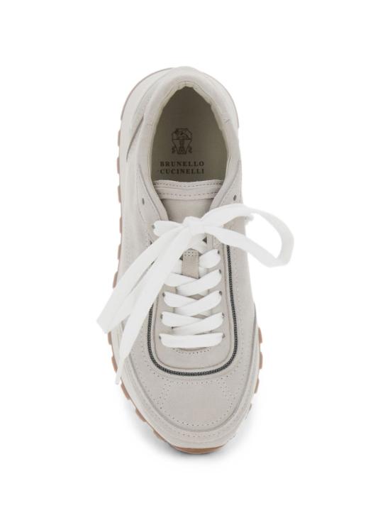 26FW 브루넬로 쿠치넬리 스니커즈 MZSFG3318P C9593 GREY - BRUNELLO CUCINELLI