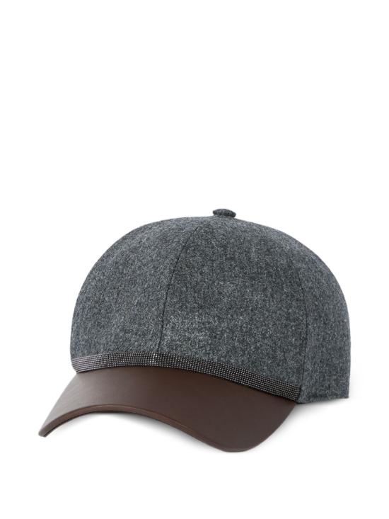 26FW 브루넬로 쿠치넬리 볼캡 MCAP90223P C004 GREY