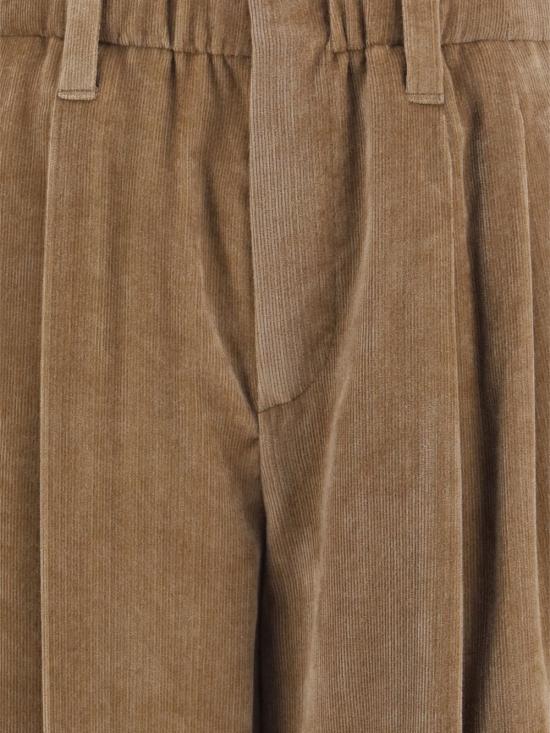 26FW 브루넬로 쿠치넬리 스트레이트 팬츠 MP547P9274 C3368 BROWN - BRUNELLO CUCINELLI