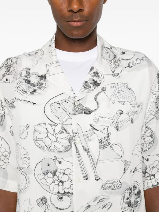 26FW 자크뮈스 반팔 셔츠 SHM00646 AW009301TA WHITE - JACQUEMUS