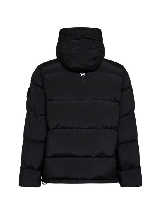 26FW 스톤 아일랜드 나일론 메탈 에코닐 드로우코드 헴 후드 다운 자켓 나일론 메탈 에코닐 드로우코드 헴 후드 다운 자켓 L2S154100019 S0019V0029 - STONE ISLAND