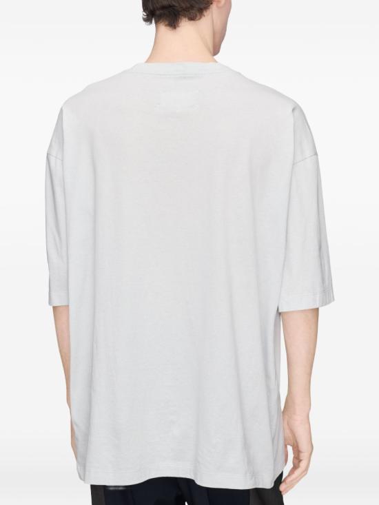 26FW 마르지엘라 뉴메릭 로고 오버사이즈 코튼 티셔츠 S50GC0737 S24607857 WHITE - MAISON MARGIELA