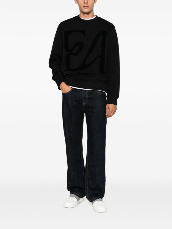 26FW 엠포리오 아르마니 긴팔 티셔츠 EM006841 AF10013MC722 NAVY - EMPORIO ARMANI