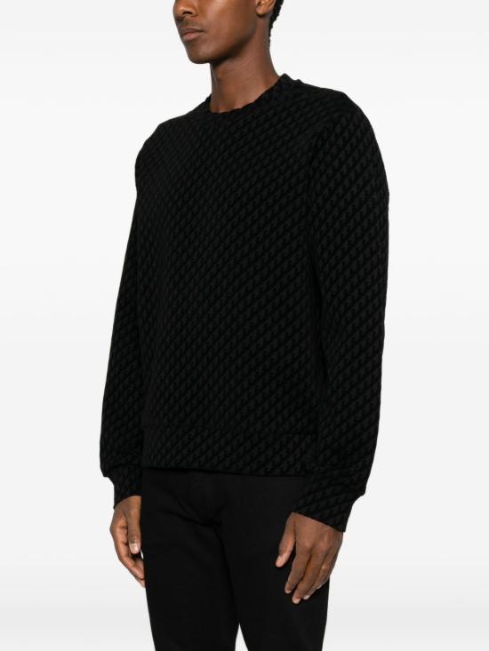26FW 엠포리오 아르마니 긴팔 티셔츠 EM006874 AF10013FC375 BLACK - EMPORIO ARMANI