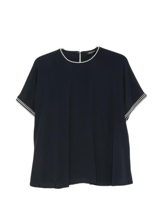 26FW 파비아나 필리피 반팔 티셔츠 TPD216F729 M3575146 NAVY