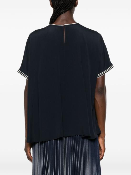 26FW 파비아나 필리피 반팔 티셔츠 TPD216F729 M3575146 NAVY - FABIANA FILIPPI