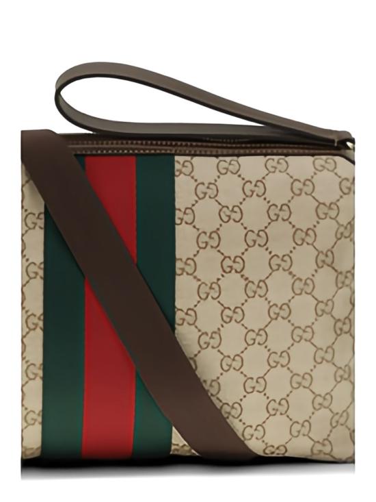 26FW 구찌 웹 디테일의 미디엄 GG 크로스백 A002KX FAF999646 BEIGE - GUCCI