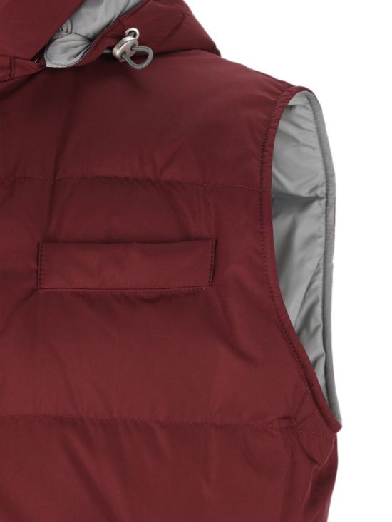 26FW 브루넬로 쿠치넬리 패딩 조끼 MV4081628 CWB13 BORDEAUX - BRUNELLO CUCINELLI