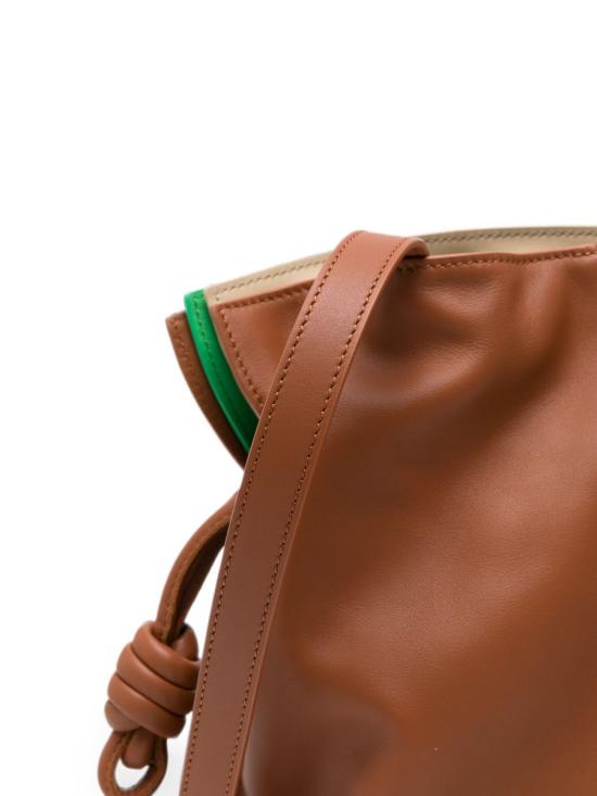 26FW 로에베 미디엄 레이어드 플라멩코 클러치 A411FC1 XEX0220 LUGGAGE - LOEWE