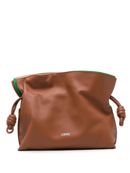 26FW 로에베 미디엄 레이어드 플라멩코 클러치 A411FC1 XEX0220 LUGGAGE