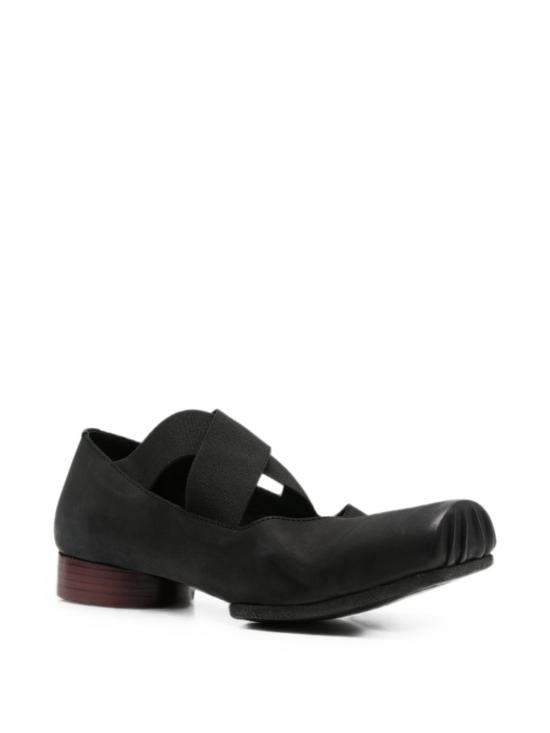 26FW 우마 왕 플랫 슈즈 US9006 UW097 BLACK - UMA WANG