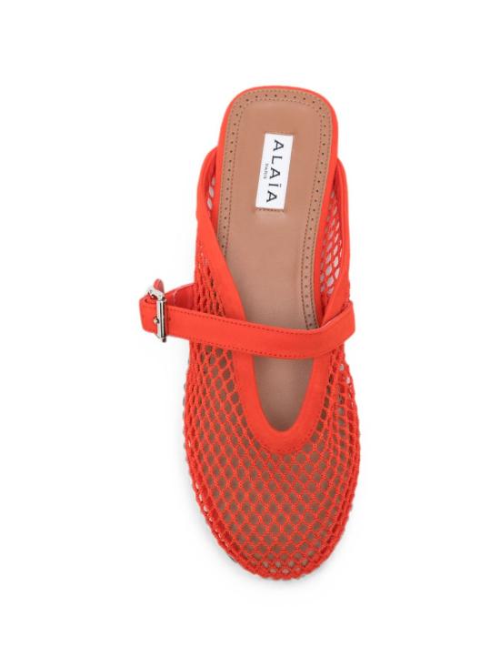 26FW 알라이아 뮬/슬리퍼 AA3A1035A040 U14 ORANGE - ALAIA