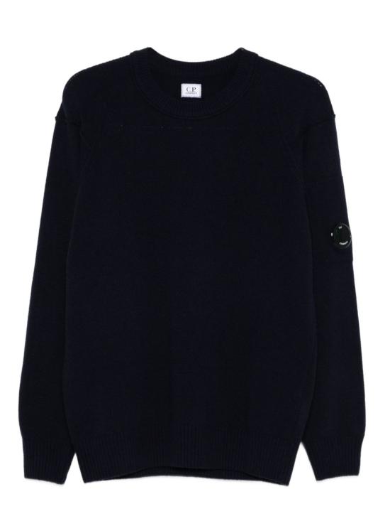 26FW 씨피 컴퍼니 램스울 GRS 크루넥 렌즈 스웨터 RFCMKN707A 110149A888 NAVY
