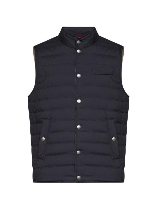 26FW 브루넬로 쿠치넬리 패딩 조끼 MV4081711 CIX44 NAVY