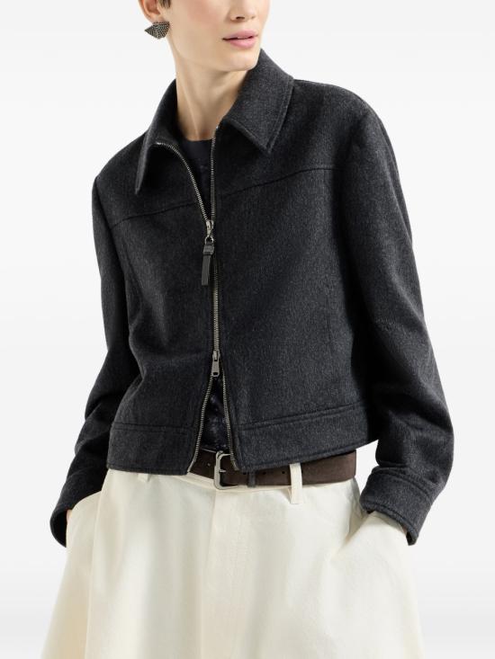 26FW 브루넬로 쿠치넬리 수트 자켓 MG5497459P C2345 DARK GREY - BRUNELLO CUCINELLI