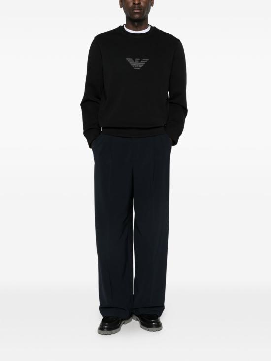 26FW 엠포리오 아르마니 긴팔 티셔츠 EM004541 AF10013MC539 BLACK - EMPORIO ARMANI