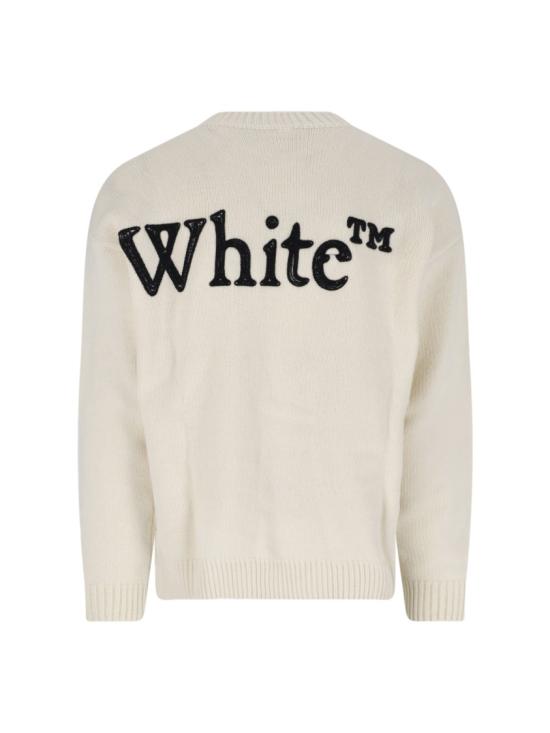 26FW 오프화이트 니트웨어 44MHE20QF26K001110CREAM Neutrals - OFF WHITE