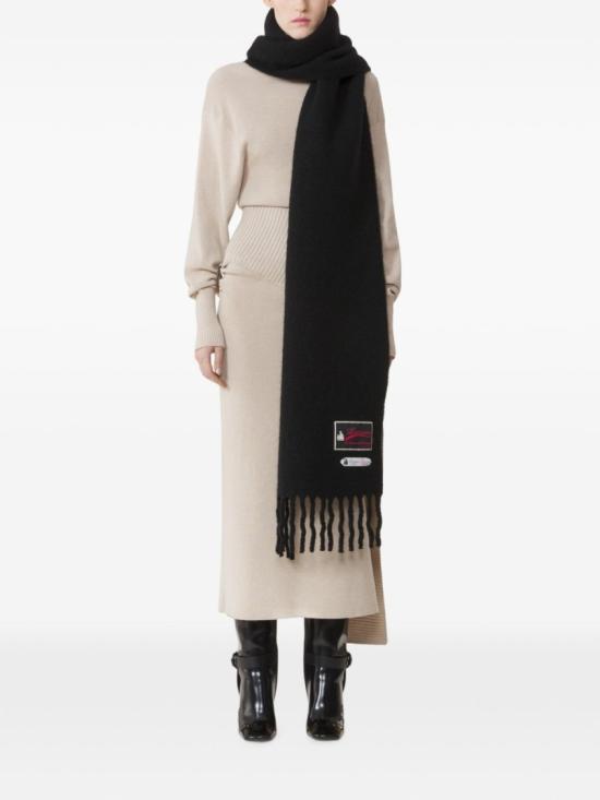 26FW 랑방 머플러/스카프 AW SAPSC5 WSET A26 10 Black - LANVIN