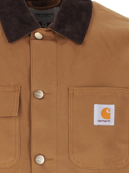 26FW 칼하트 WIP 디어본 캔버스 미시건 초어 코트 I03151900S02 Brown - CARHARTT WIP