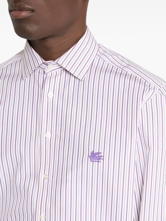 26FW 에트로 긴팔 셔츠 MRIB0002 99TR5B7S9870 VIOLET - ETRO