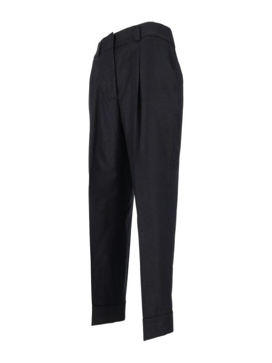 26FW 페세리코 스트레이트 팬츠 A04316Z 03359 Black - PESERICO