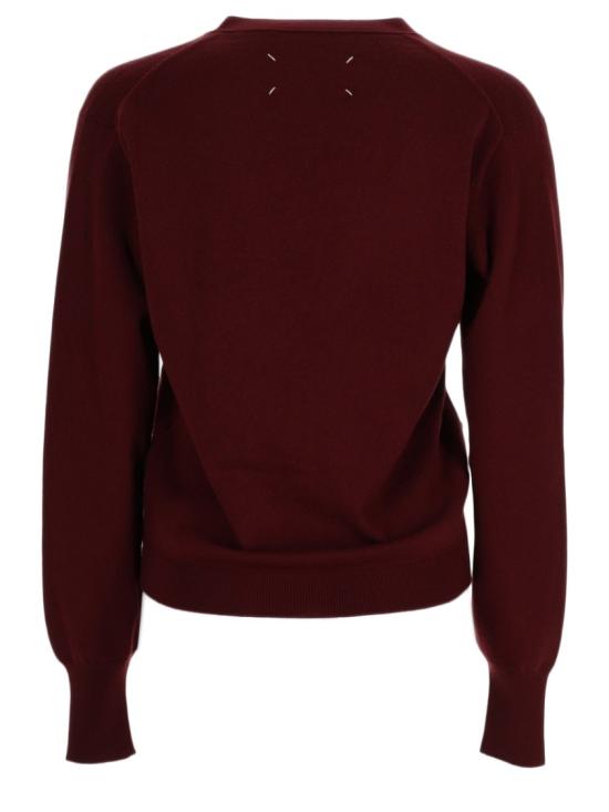 26SS 마르지엘라 울 가디건 S51HP0026 M13225211 Burgundy - MAISON MARGIELA