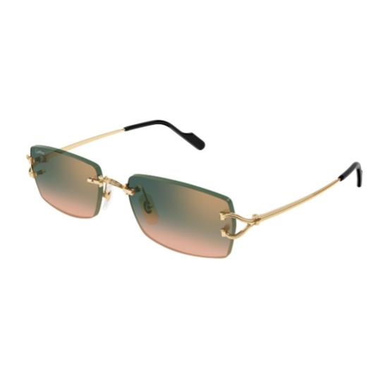 26SS 까르띠에 선글라스 1AB95HS0A Gold - CARTIER
