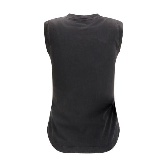 26SS 디 아티코 민소매 티셔츠 TH260WCN00003JJJ025AA615BB BLACK - THE ATTICO
