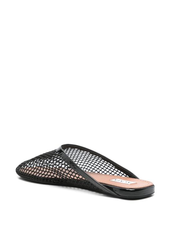 26FW 알라이아 뮬/슬리퍼 AA3M081TK007 999 BLACK - ALAIA