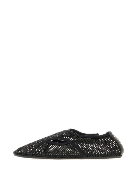 26FW 알라이아 플랫 슈즈 AA3A065TK050 999 BLACK - ALAIA