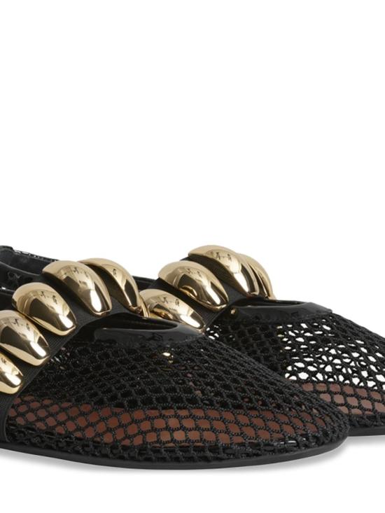 26FW 알라이아 플랫 슈즈 AA3A067TK062 999 BLACK - ALAIA